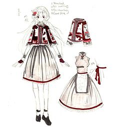 動漫角色服裝設(shè)計圖制作指南