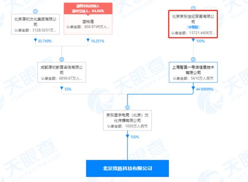 京東關聯電競公司全資控股北京霓旌科技，布局深化或涉足信息咨詢新領域